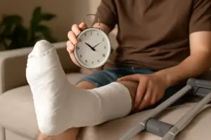 Quanto tempo occorre per recuperare dopo una frattura ossea? Il dettaglio che pochi valutano nella prognosi