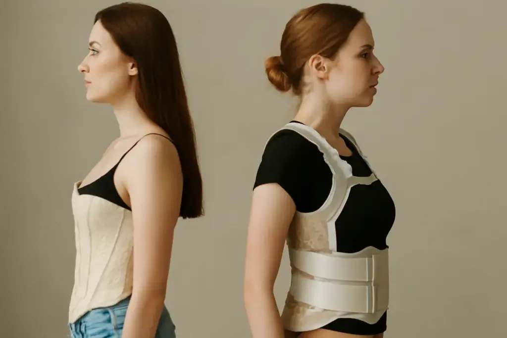 Qual è la differenza tra corsetto e busto ortopedico? Il dettaglio che incide sulla postura