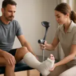 Protocollo riabilitativo dopo ingessatura: passi chiave che favoriscono il recupero motorio completo