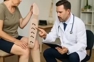 Calzini contenitivi graduati: utili davvero contro il gonfiore alle gambe? Risposta degli ortopedici