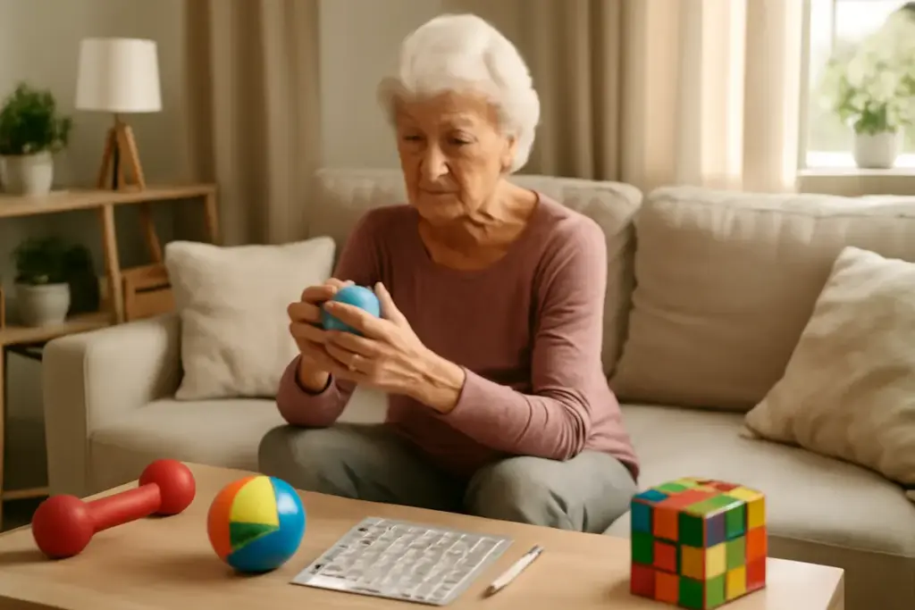 Giochi e attività per mantenere mobili le articolazioni negli anziani: idee semplici che prevengono la perdita di funzionalità