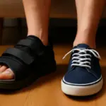 Scarpe post-operatorie ortopediche: cosa cambia davvero rispetto a una calzatura normale