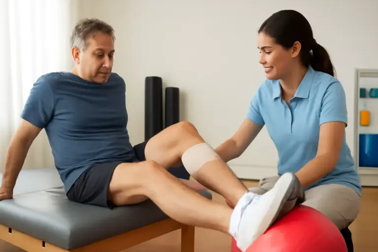 Ginnastica post operatoria ginocchio: esercizi pratici per accelerare la riabilitazione